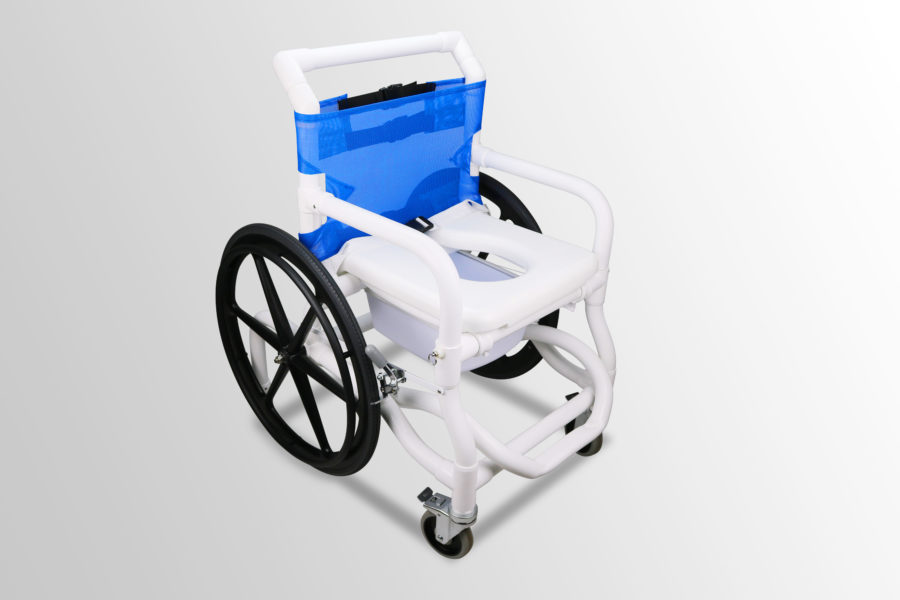 Self Propelled Shower Wheelchair 1305 Deluxe Duralife   1305 900x600 